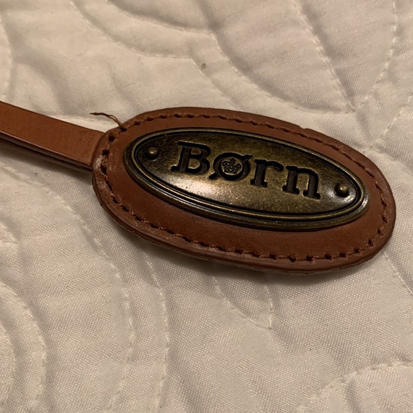 Born Angelo Dome Carmel Leather Crossbody - Picture 4 of 15